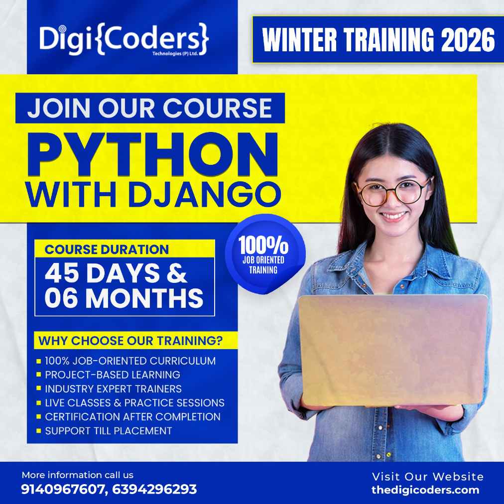 Upcoming IT Training Batch and Course Update - DigiCoders Technologies