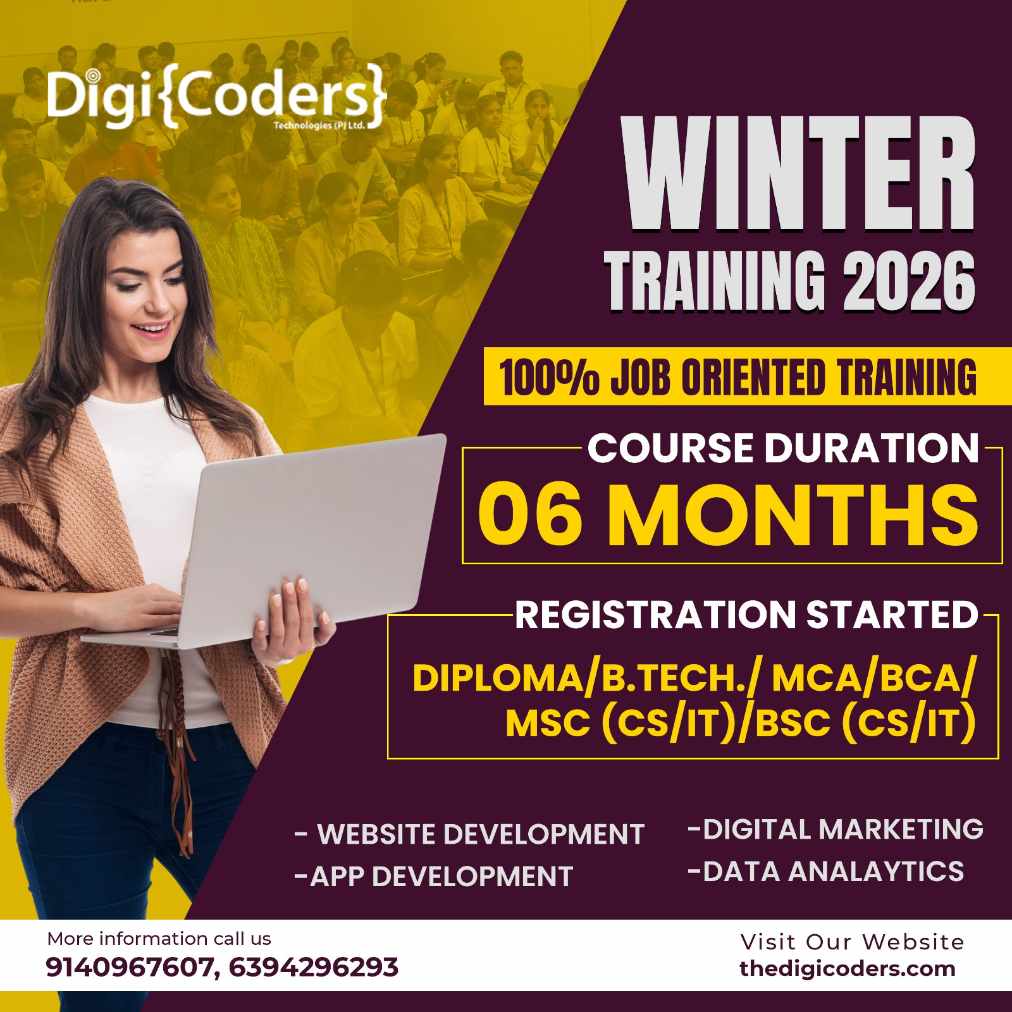 Upcoming IT Training Batch and Course Update - DigiCoders Technologies