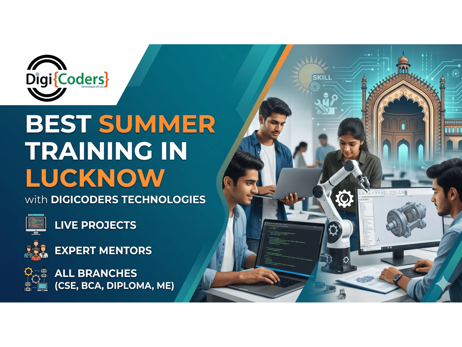 Best Summer Training in Lucknow | DigiCoders Technologies