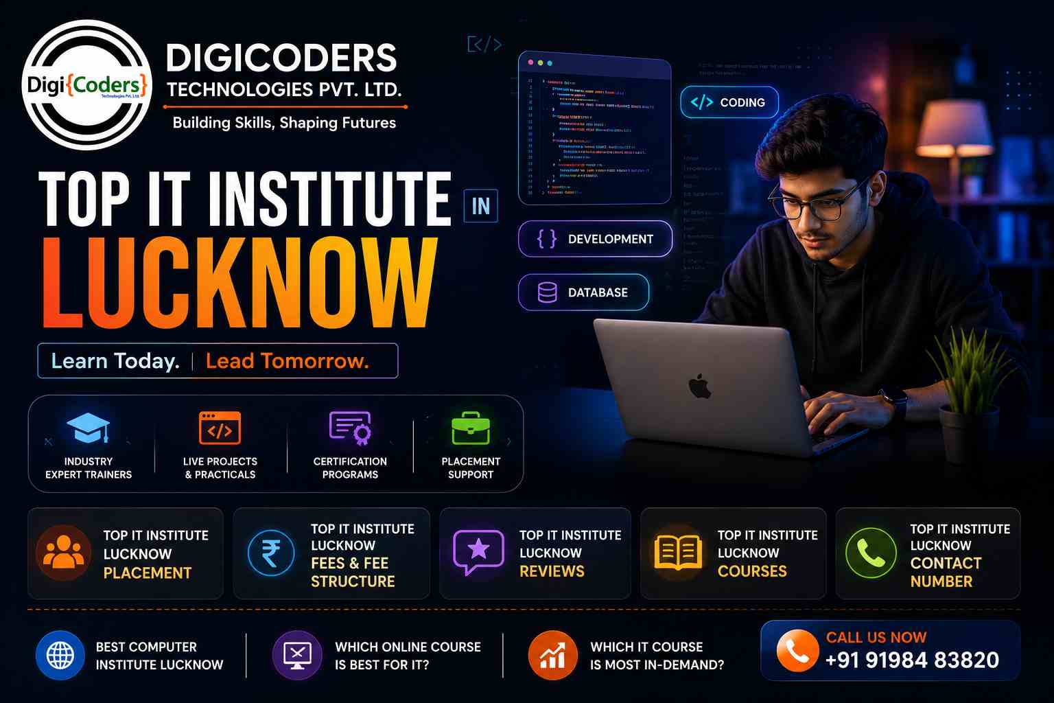Top IT Institute in Lucknow | DigiCoders