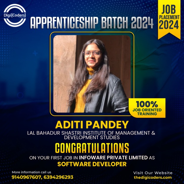 Shining Star Student Placement - DigiCoders Technologies - Record 348