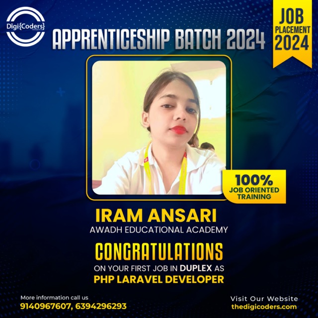 Shining Star Student Placement - DigiCoders Technologies - Record 367