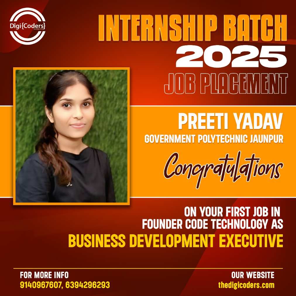 Shining Star Student Placement - DigiCoders Technologies - Record 403