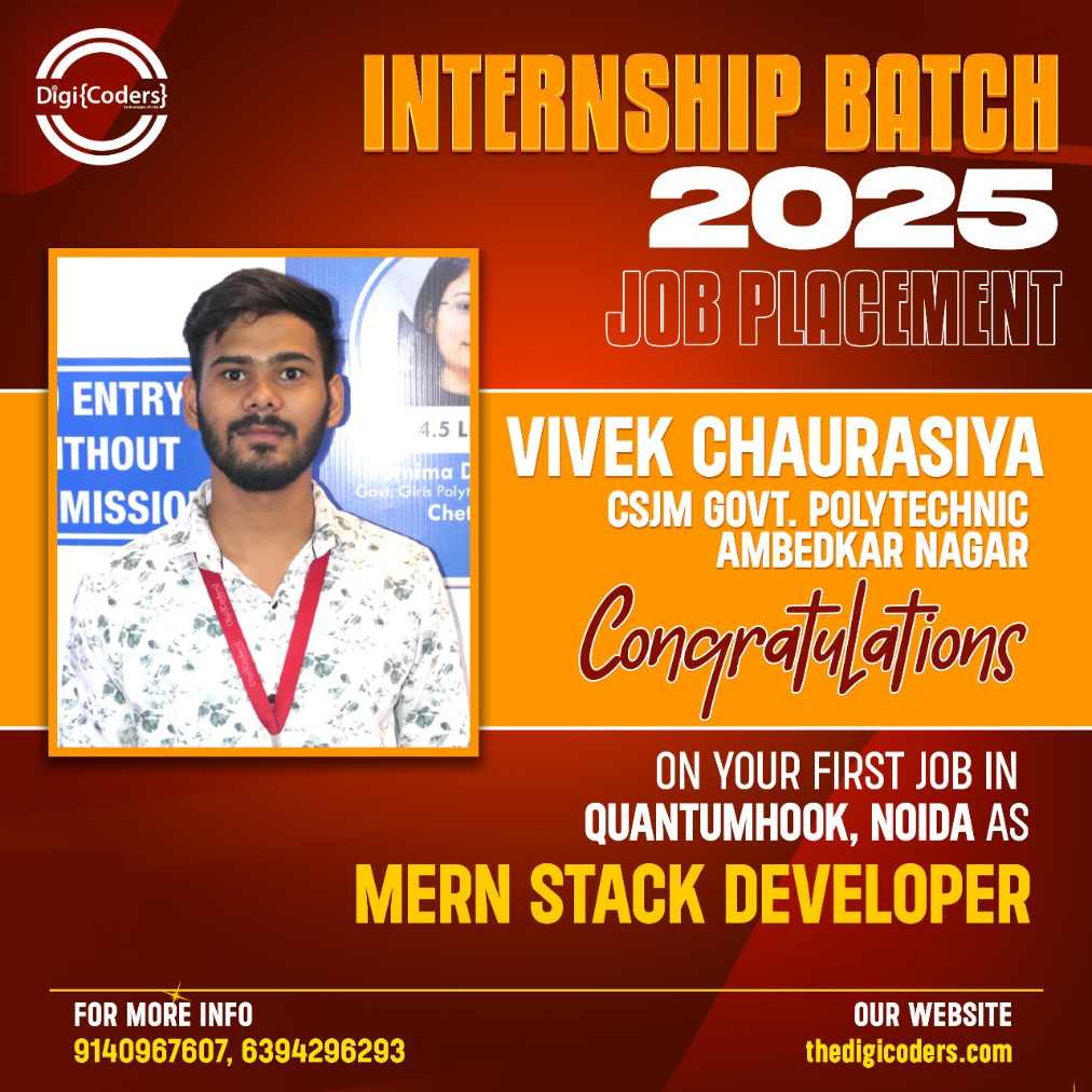 Shining Star Student Placement - DigiCoders Technologies - Record 418