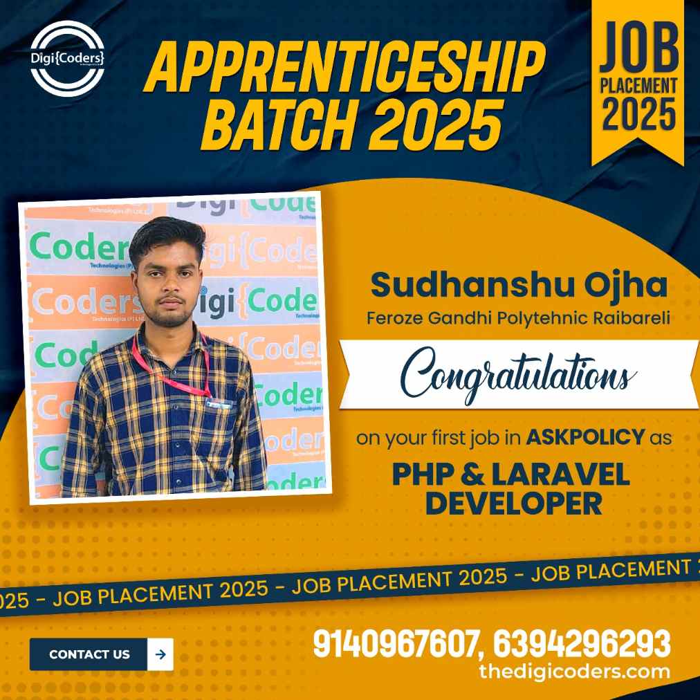 Shining Star Student Placement - DigiCoders Technologies - Record 420
